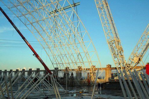 池州大门网架工程